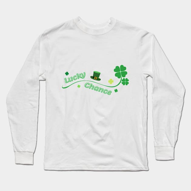 Lucky Chance Long Sleeve T-Shirt by FullMoon